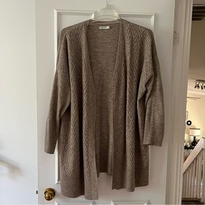 LAST CHANCE Oversized open cardigan